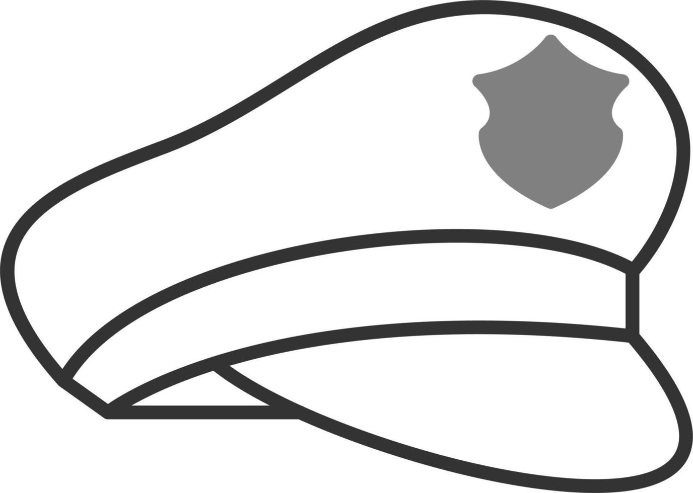 Police hat Vector Icon