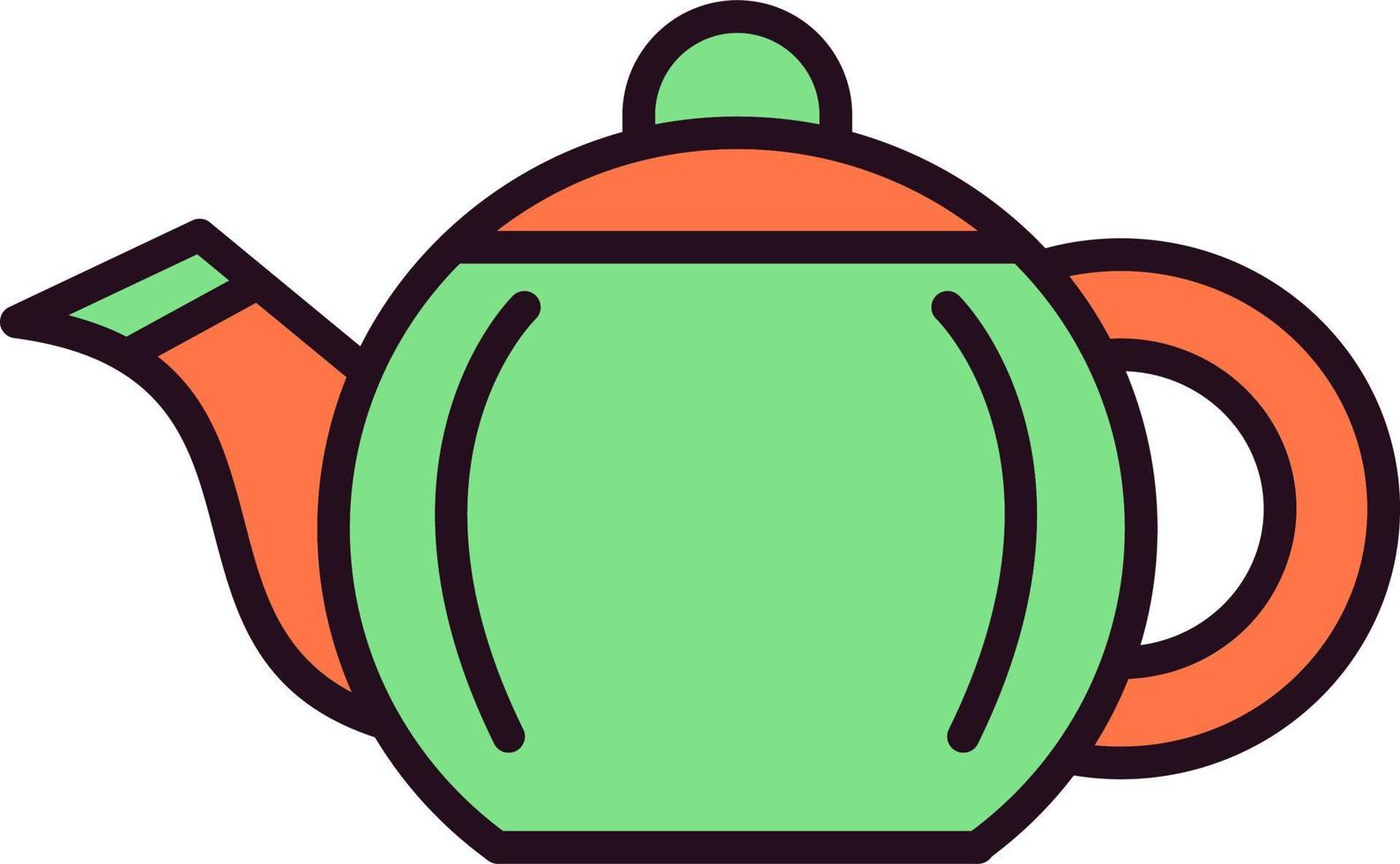 Teapot Vector Icon