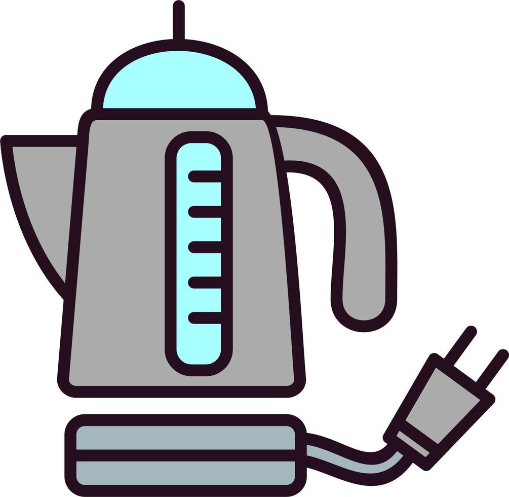 Electric kettle Vector Icon