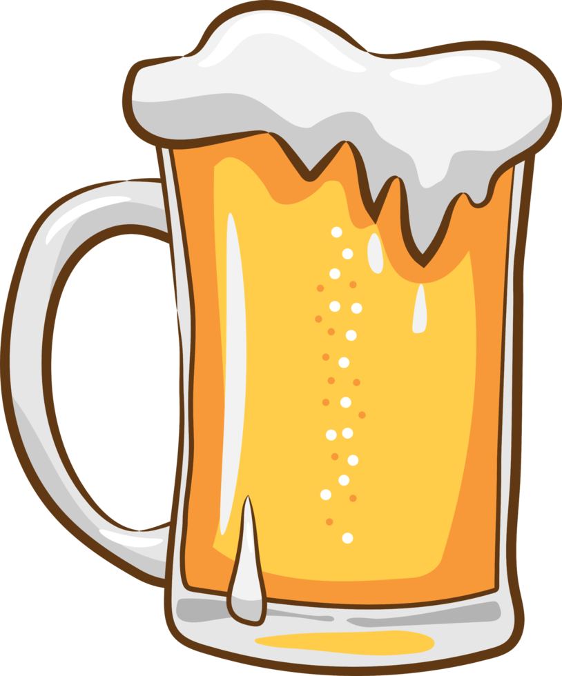 bierkrug png grafik clipart design