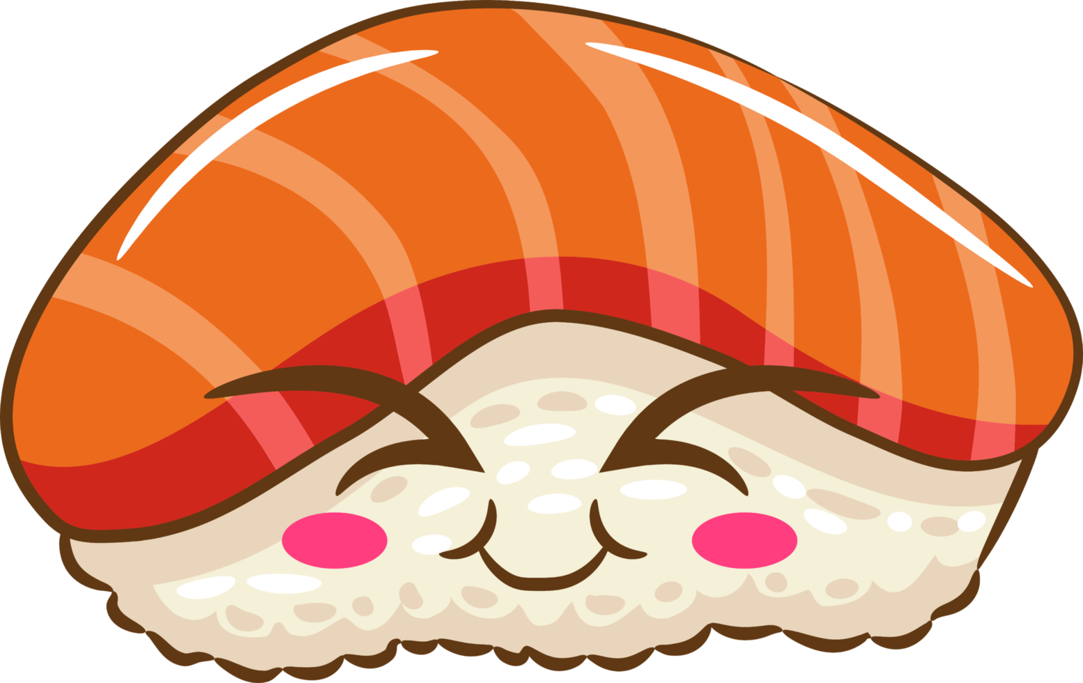 sushi png design de clipart gráfico