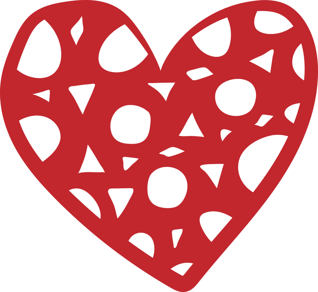 Heart png graphic clipart design