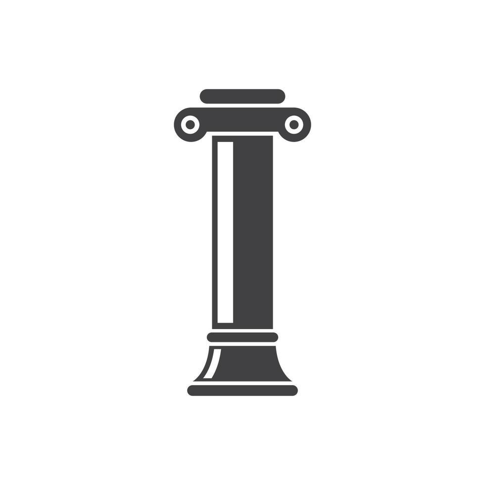 pillar Logo vector Template illustration