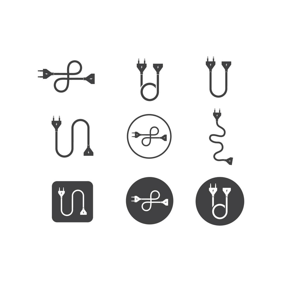 electric socket plug vector,illustration vector