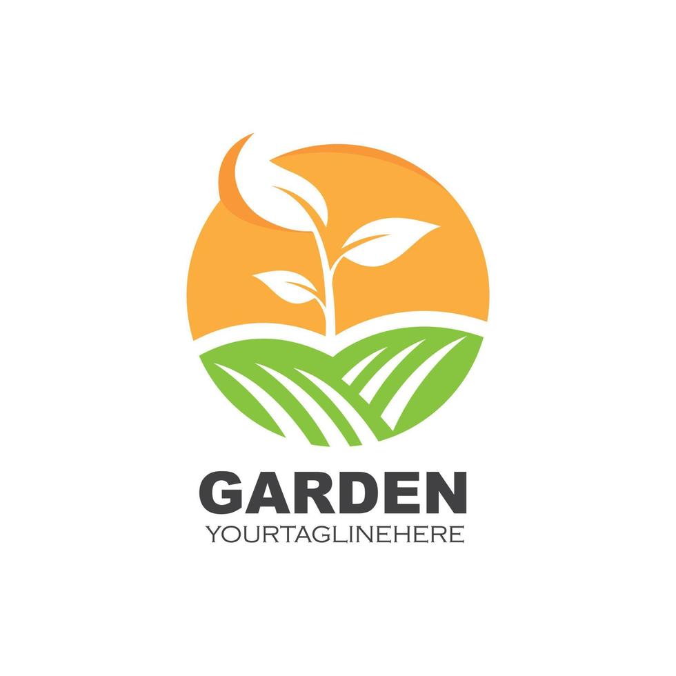 eco farm vector icon