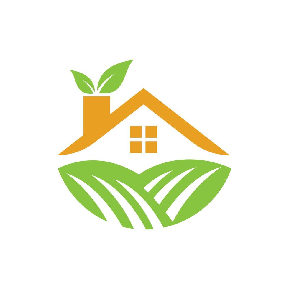 house farmr logo vector icon