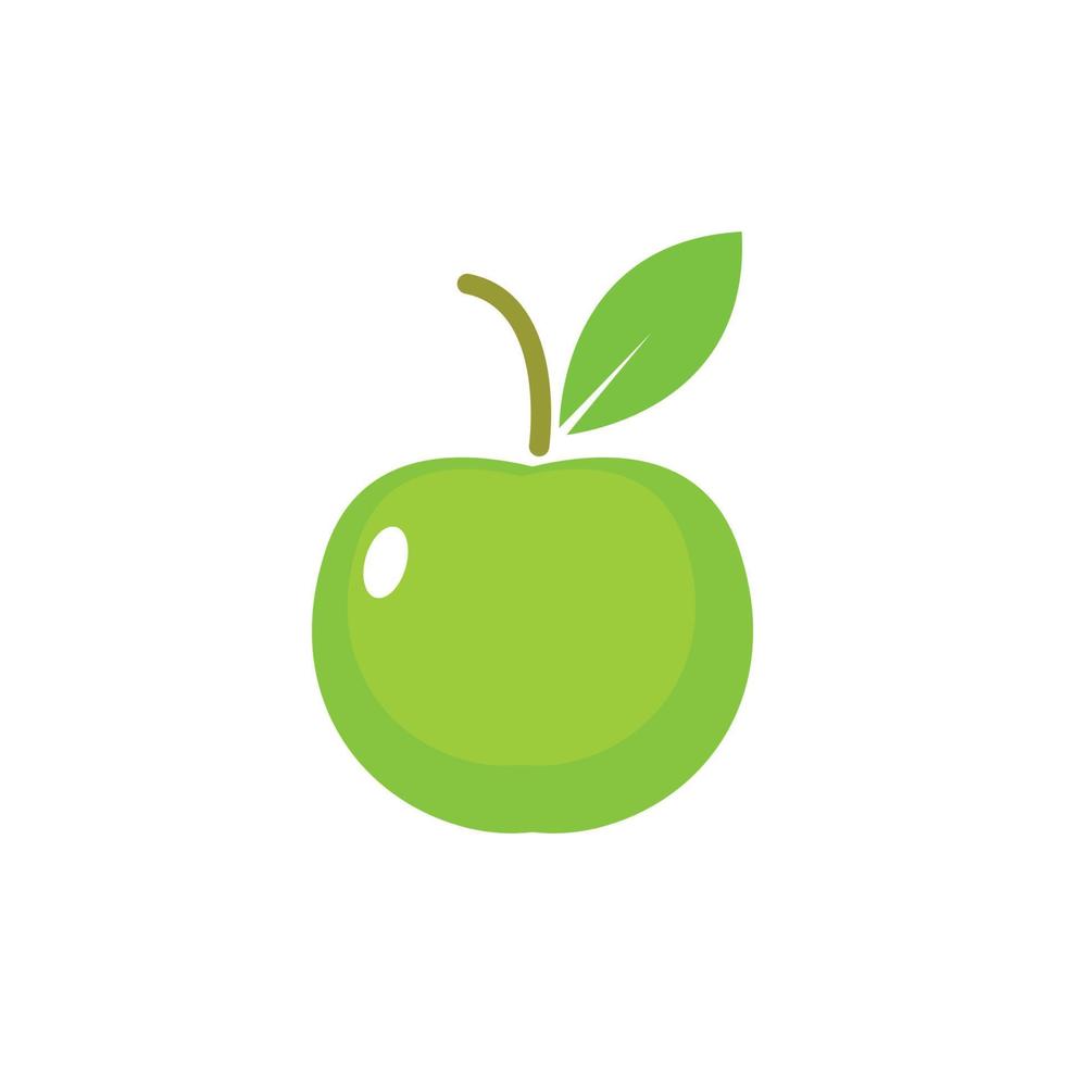 Apple logo icon vector illustration design