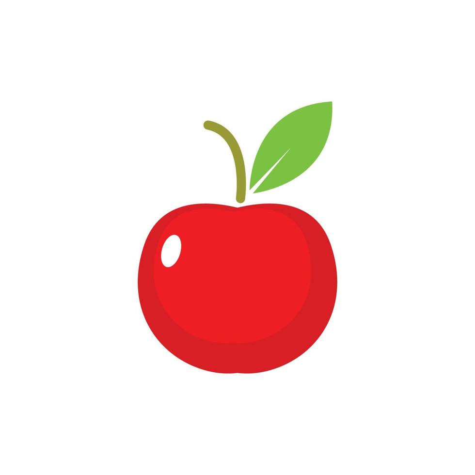 Apple logo icon vector illustration design