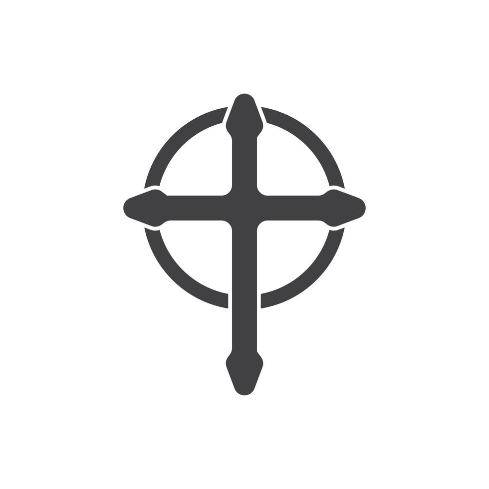 cross icon vector illustration design