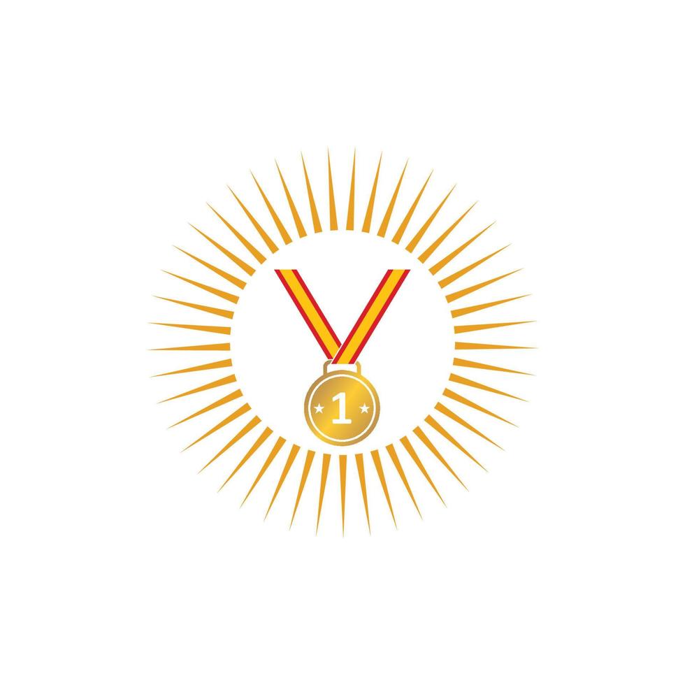 medal icon vector illustration design