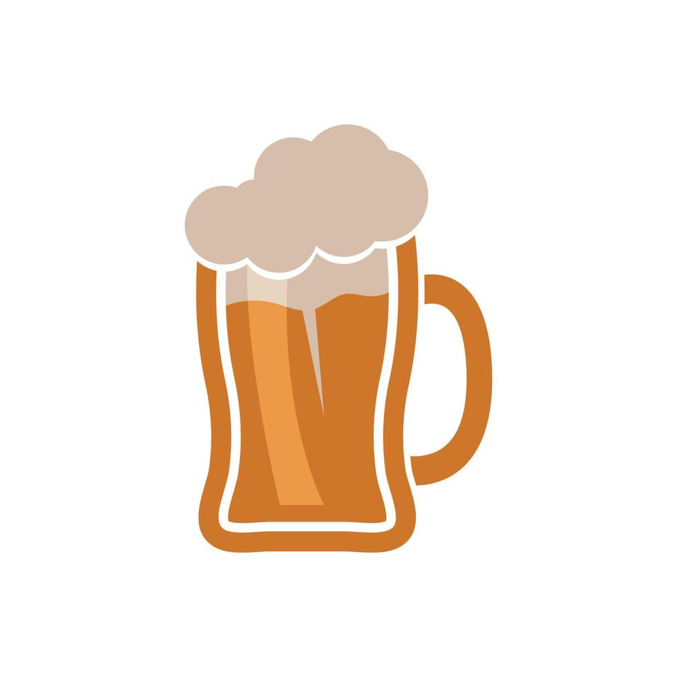 beer logo icon vector illustration design