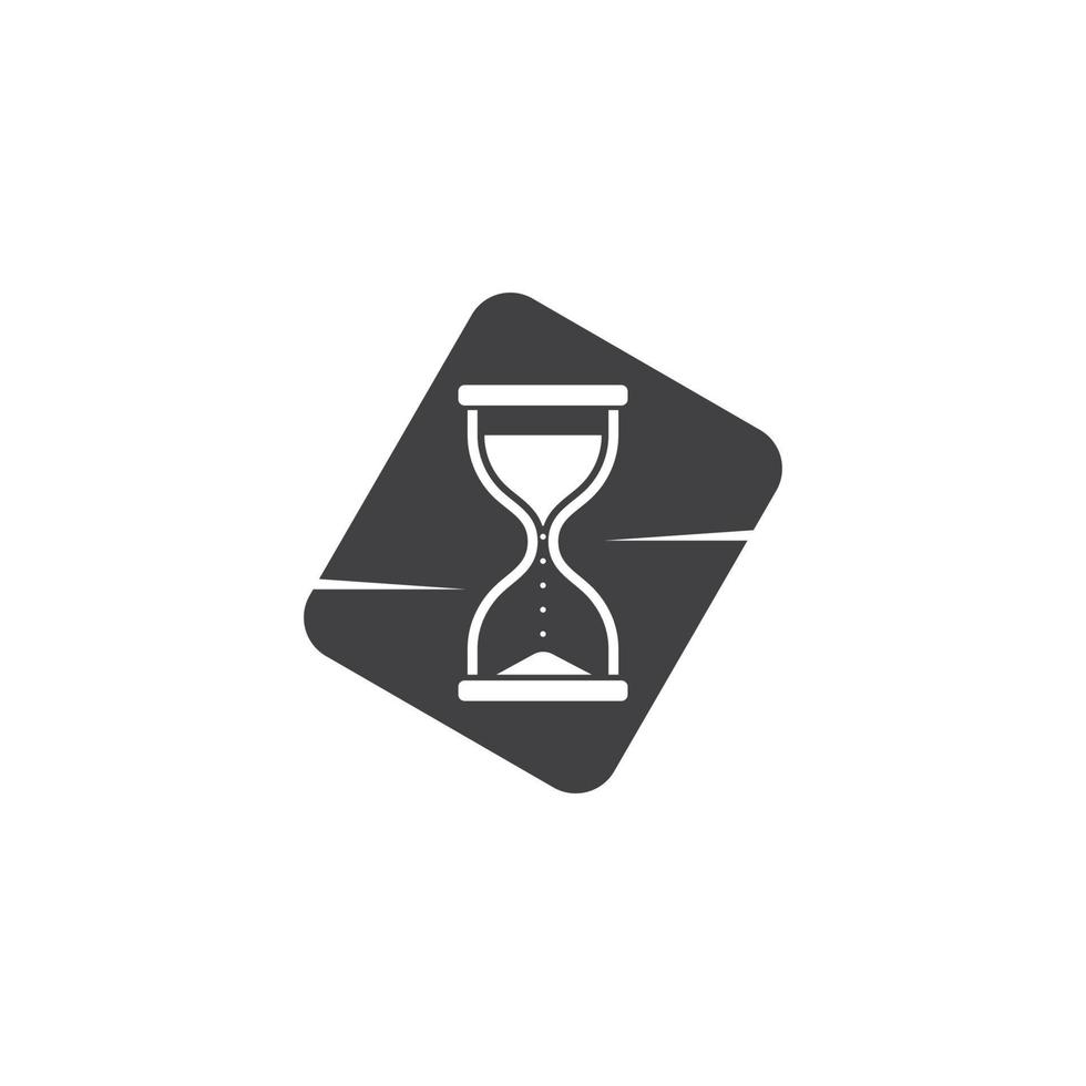 sand clock icon vector illustration design