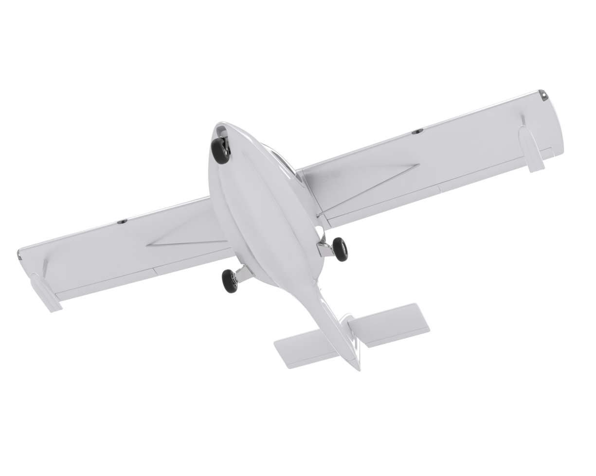 aereo isolato su trasparente sfondo. 3d interpretazione - illustrazione png