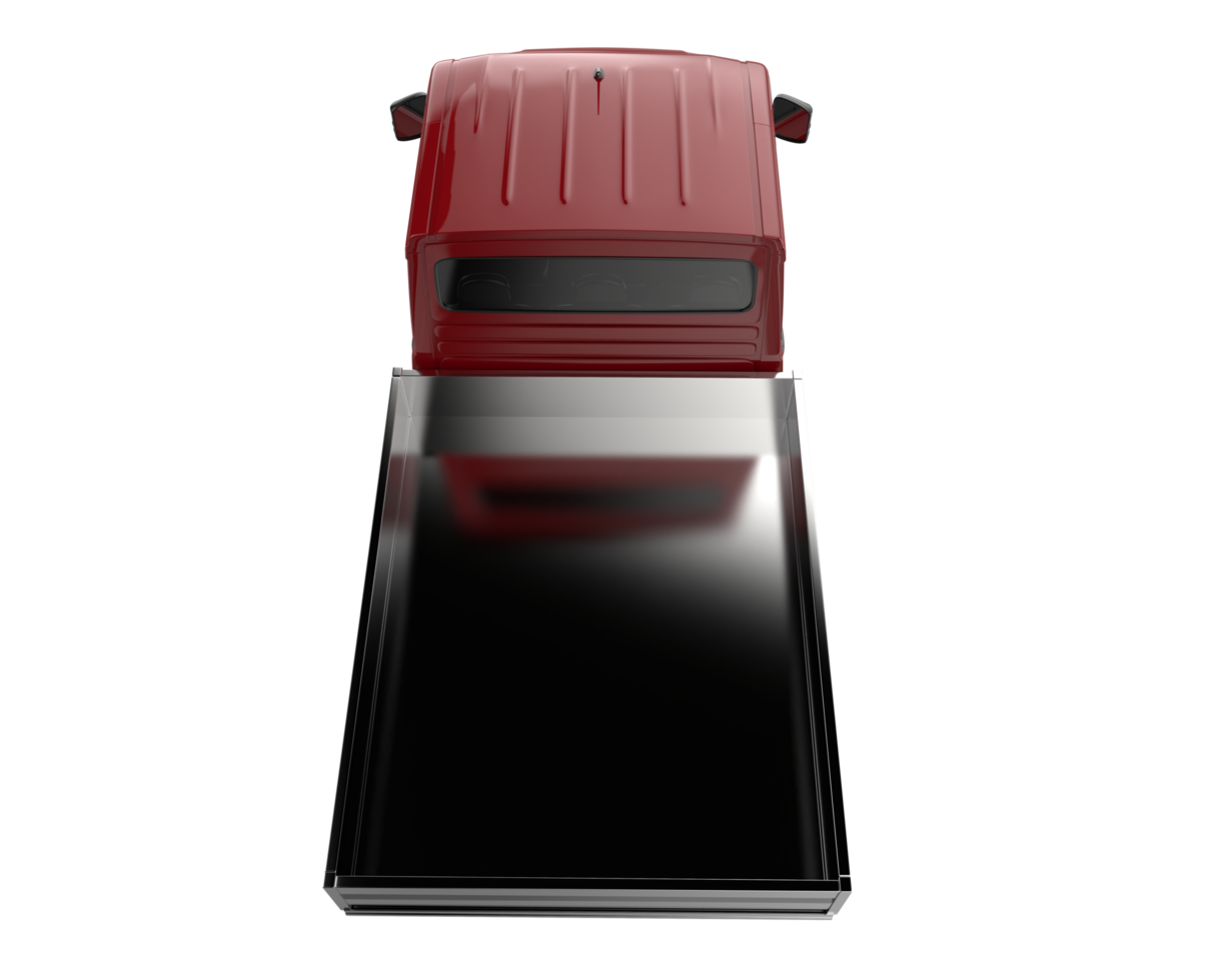 Cargo van isolated on transparent background. 3d rendering - illustration png