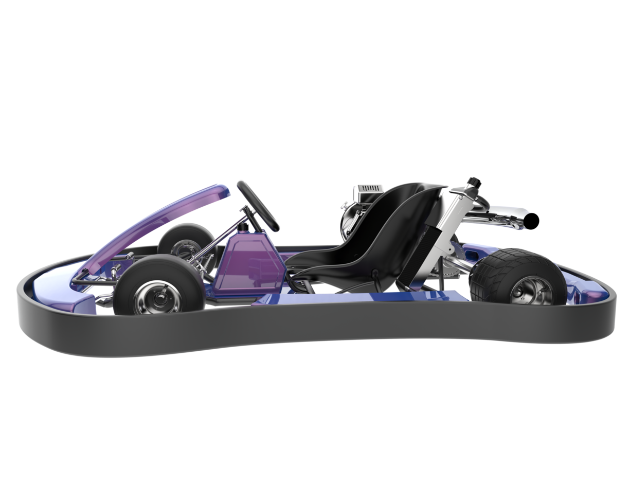 Modern car isolated on transparent background. 3d rendering - illustration png