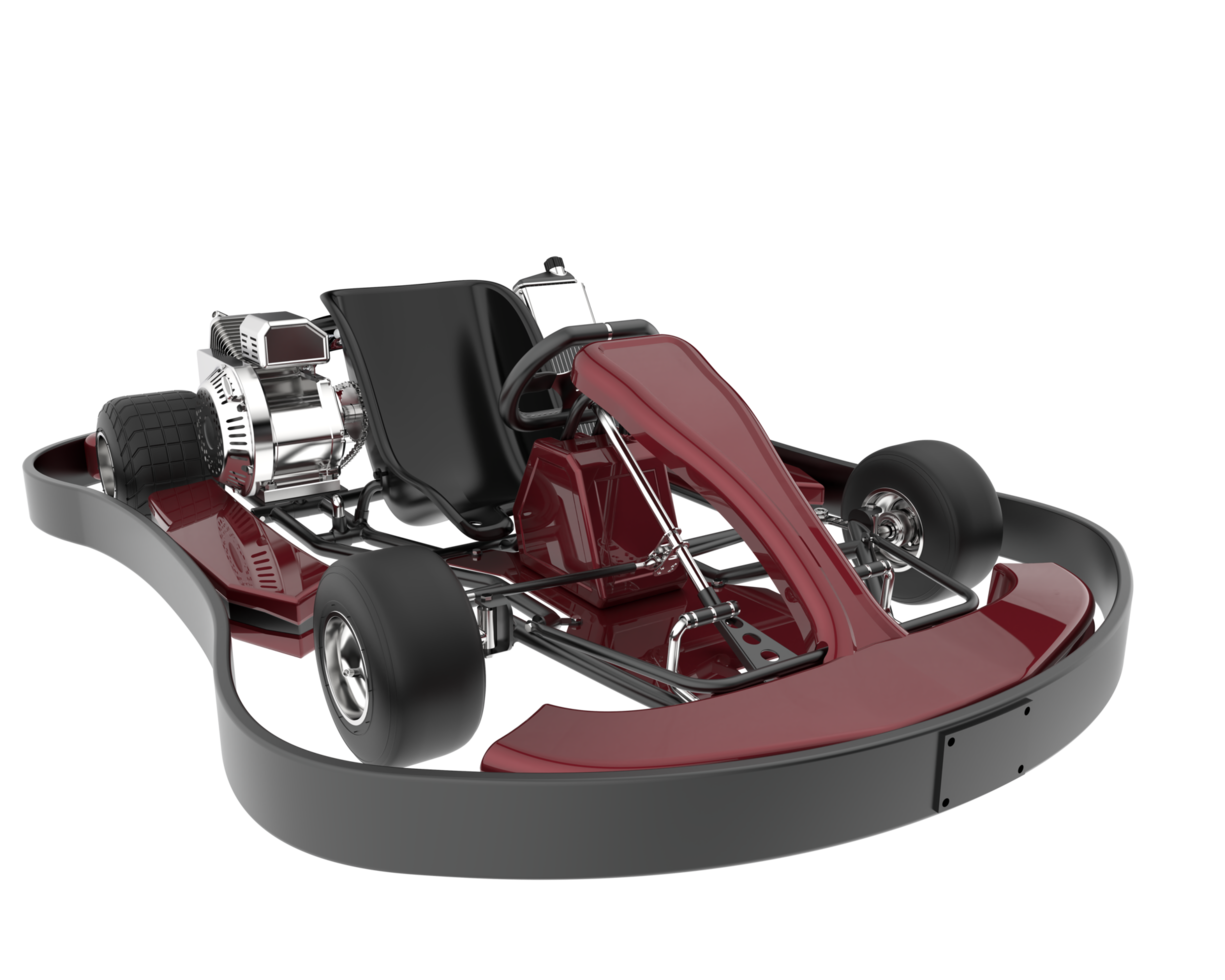 Modern car isolated on transparent background. 3d rendering - illustration png