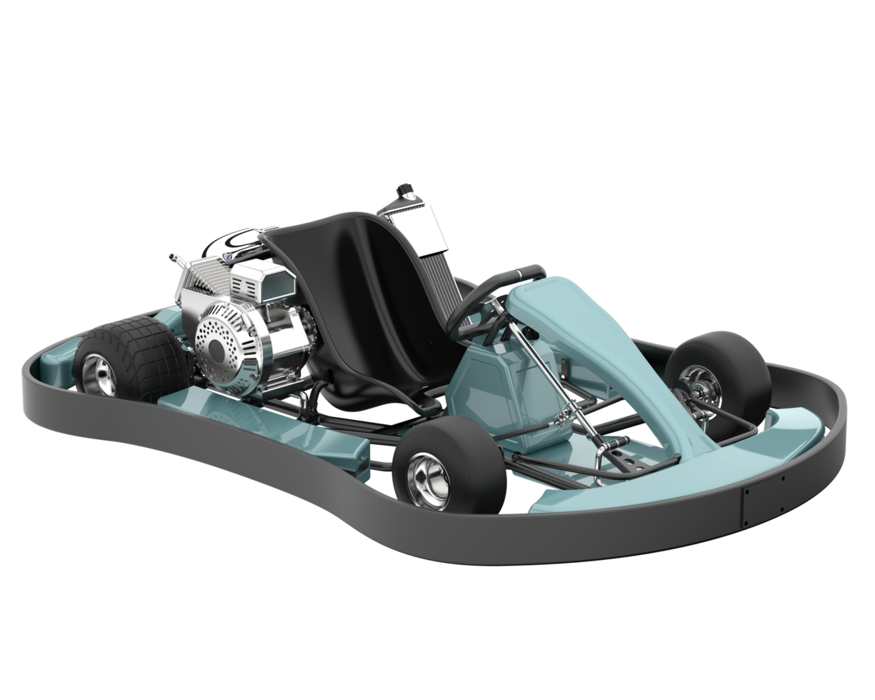 Modern car isolated on transparent background. 3d rendering - illustration png