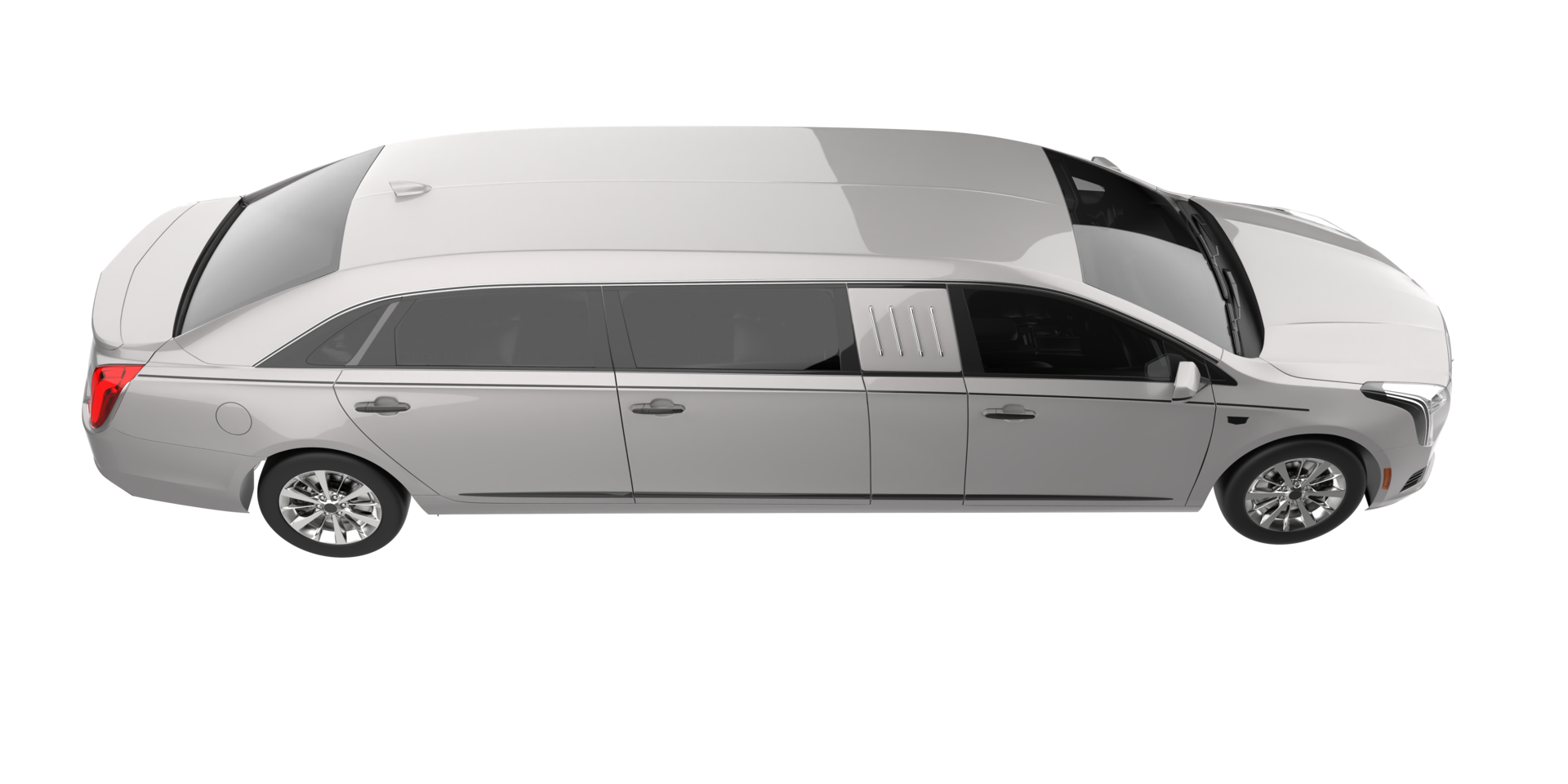 Modern car isolated on transparent background. 3d rendering - illustration png
