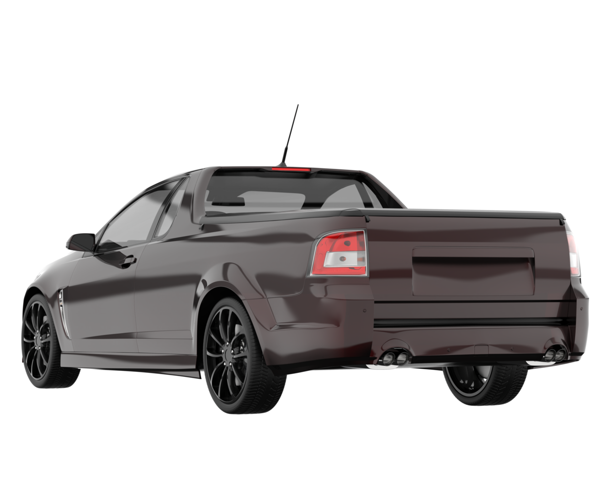 Modern car isolated on transparent background. 3d rendering - illustration png