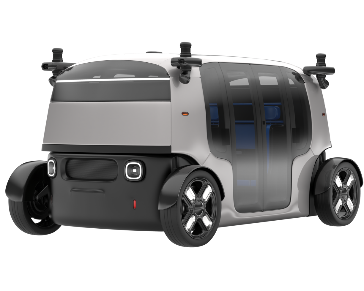 Modern car isolated on transparent background. 3d rendering - illustration png