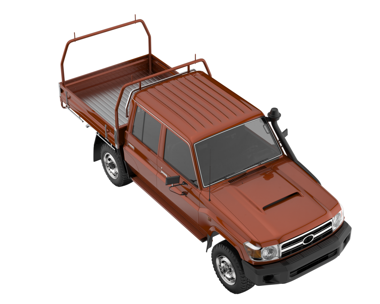 Race car isolated on transparent background. 3d rendering - illustration png