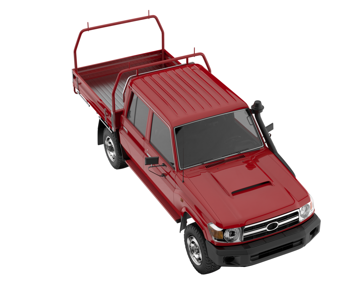 Race car isolated on transparent background. 3d rendering - illustration png