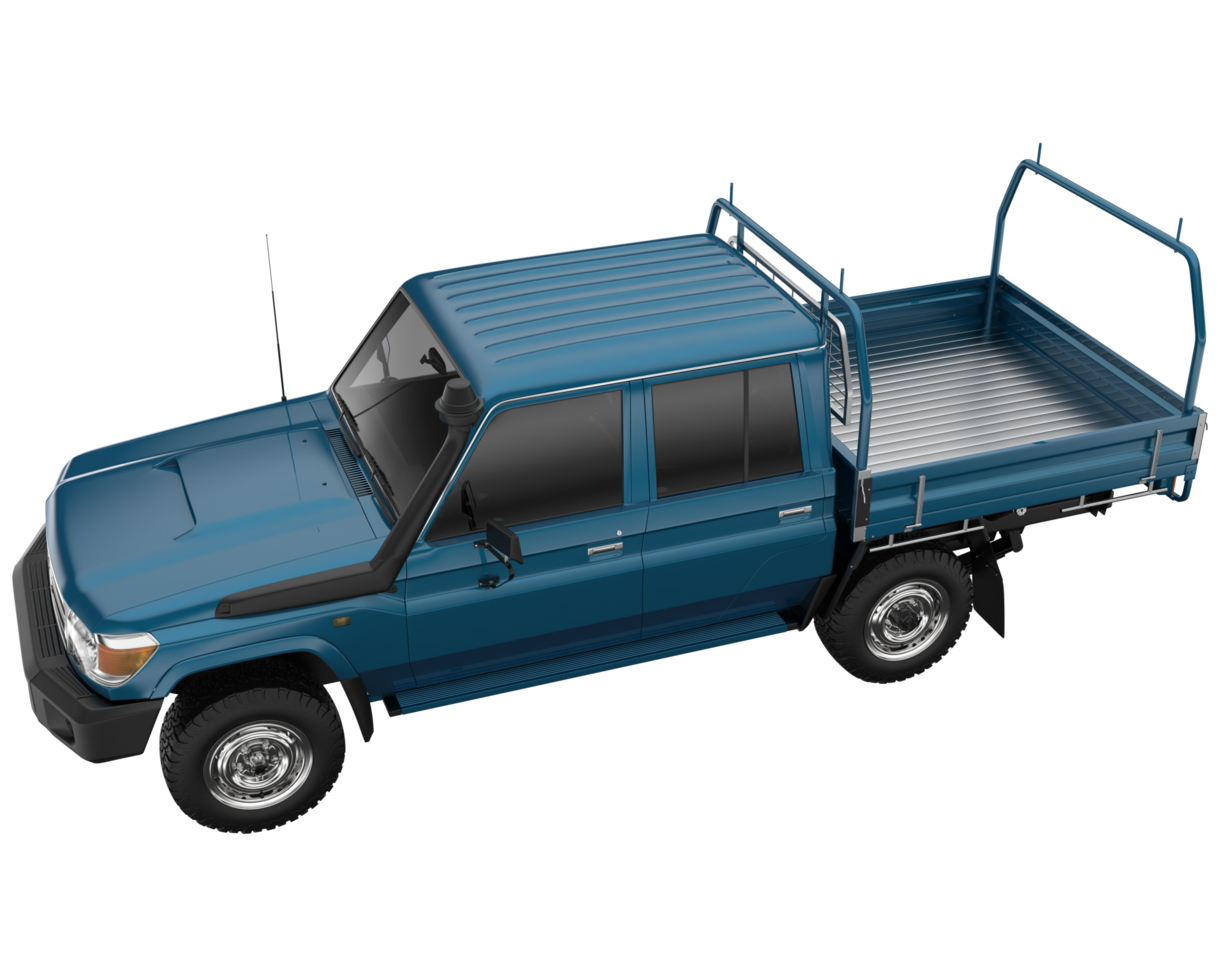 Race car isolated on transparent background. 3d rendering - illustration png