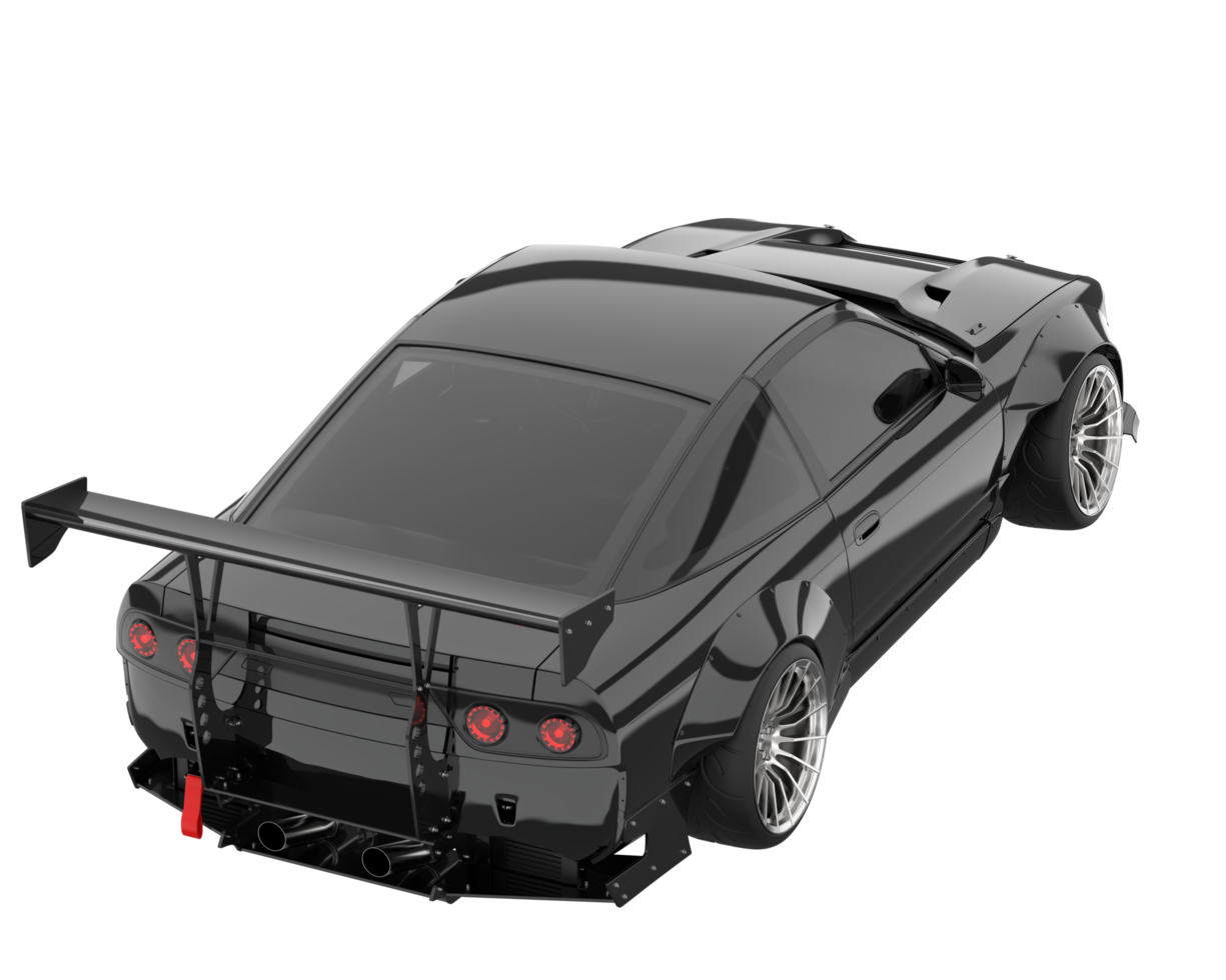 Realistic SUV isolated on transparent background. 3d rendering - illustration png