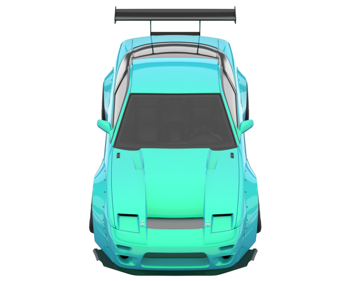 Realistic SUV isolated on transparent background. 3d rendering - illustration png