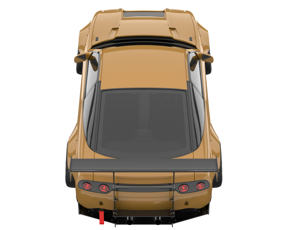 Realistic SUV isolated on transparent background. 3d rendering - illustration png