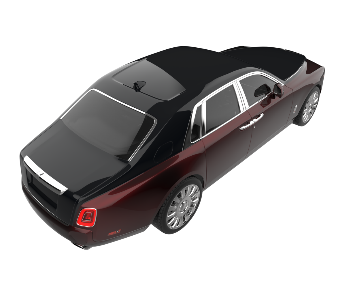Realistic SUV isolated on transparent background. 3d rendering - illustration png