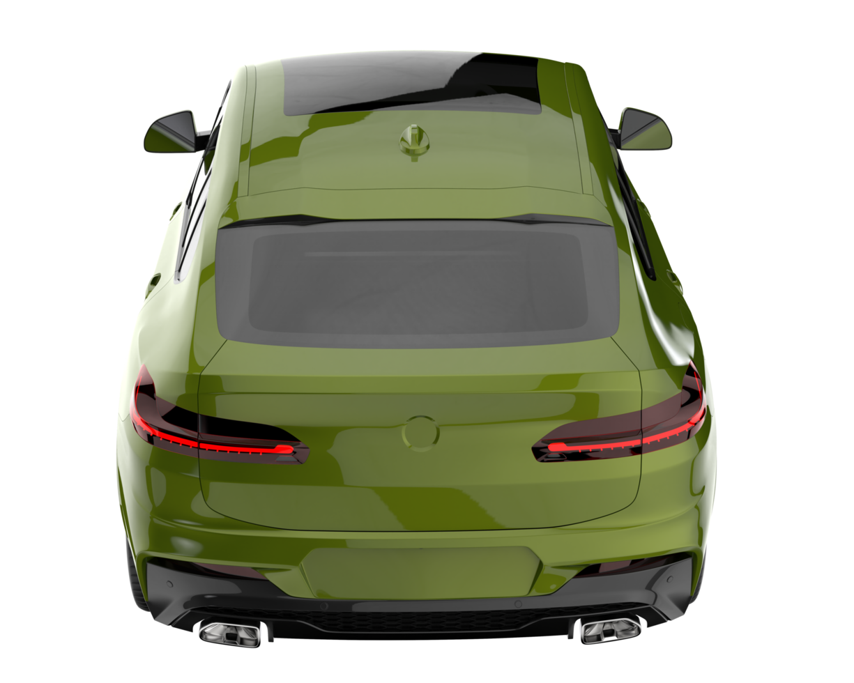 Realistic SUV isolated on transparent background. 3d rendering - illustration png