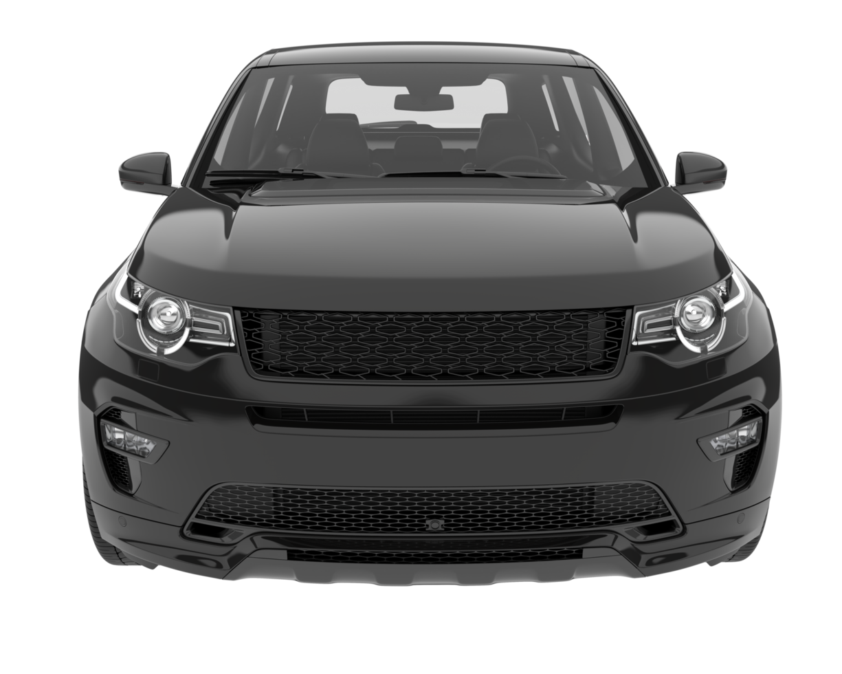 Realistic SUV isolated on transparent background. 3d rendering - illustration png