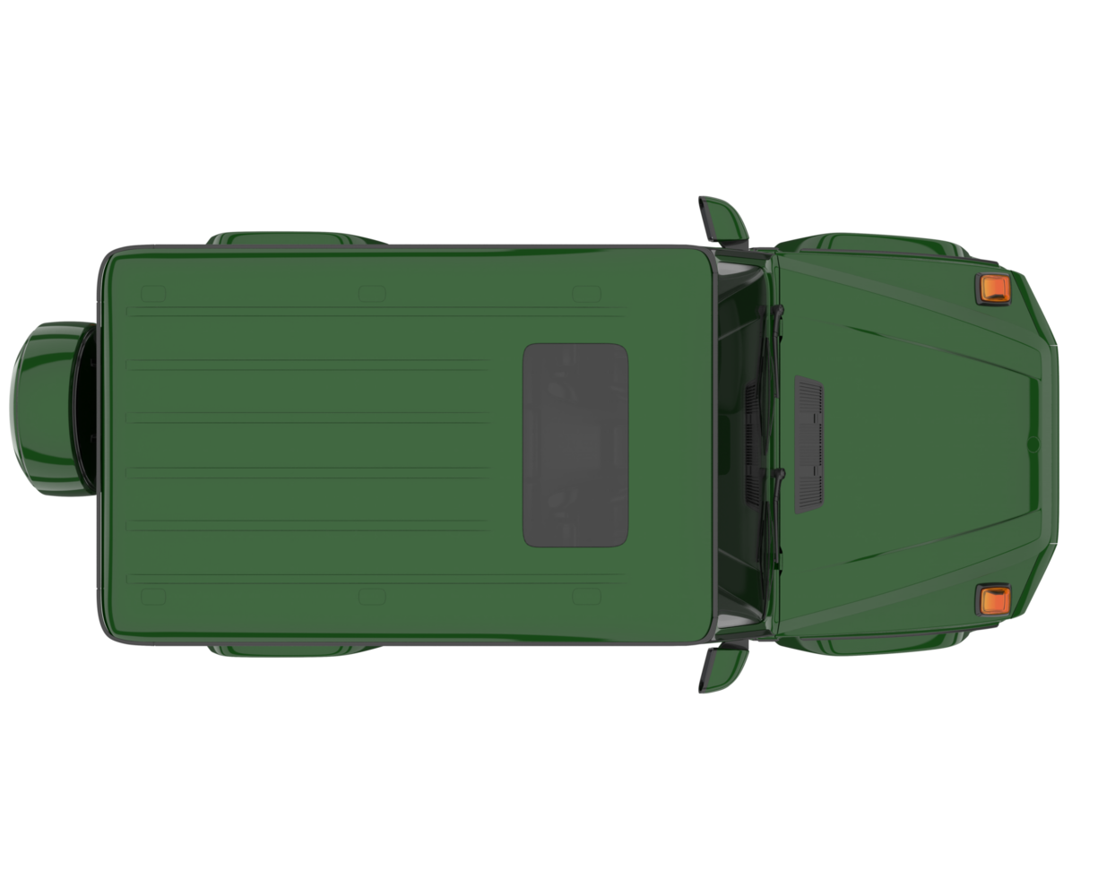 Realistic SUV isolated on transparent background. 3d rendering - illustration png