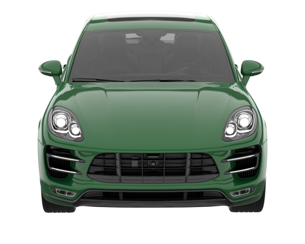 Realistic SUV isolated on transparent background. 3d rendering - illustration png