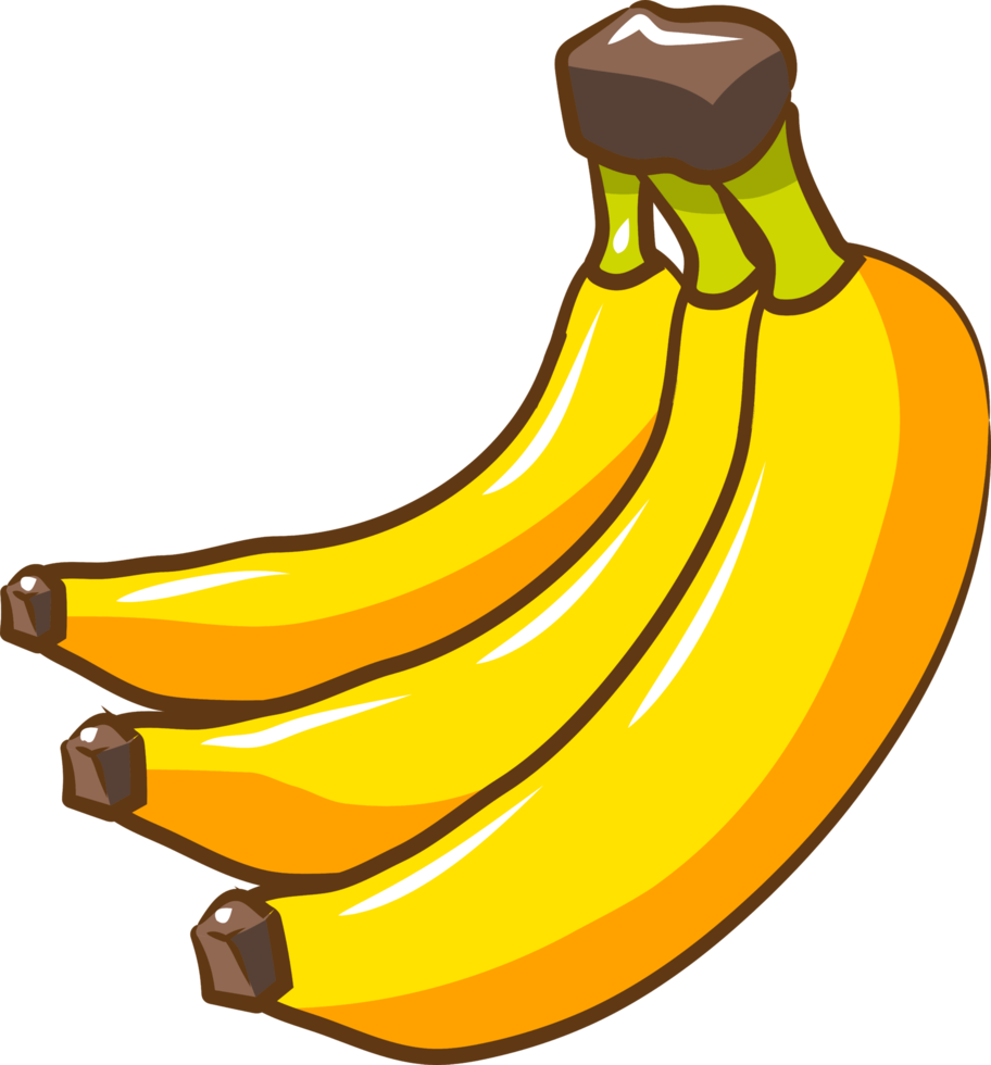 plátano png gráfico clipart diseño