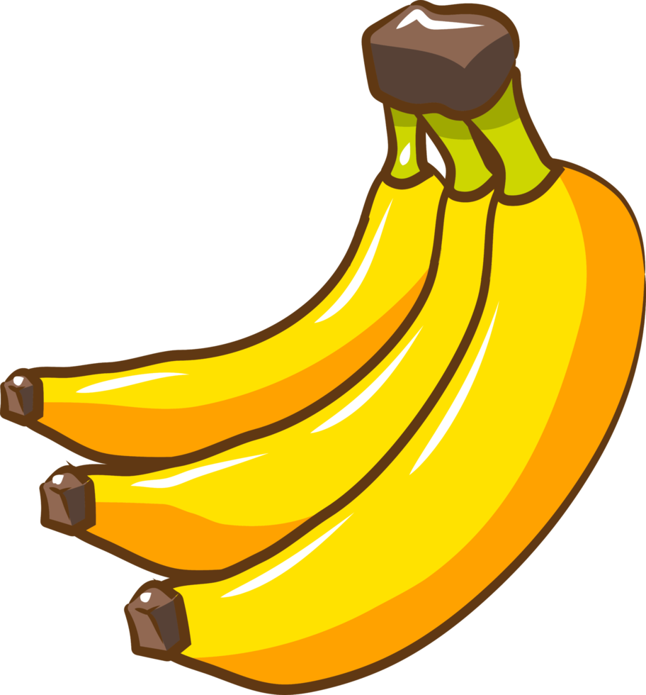 banan png grafisk ClipArt design