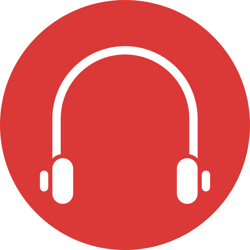 Audio icon png graphic clipart design