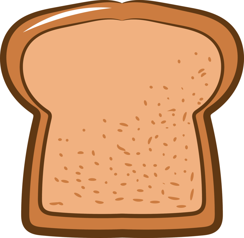 Bread png graphic clipart design