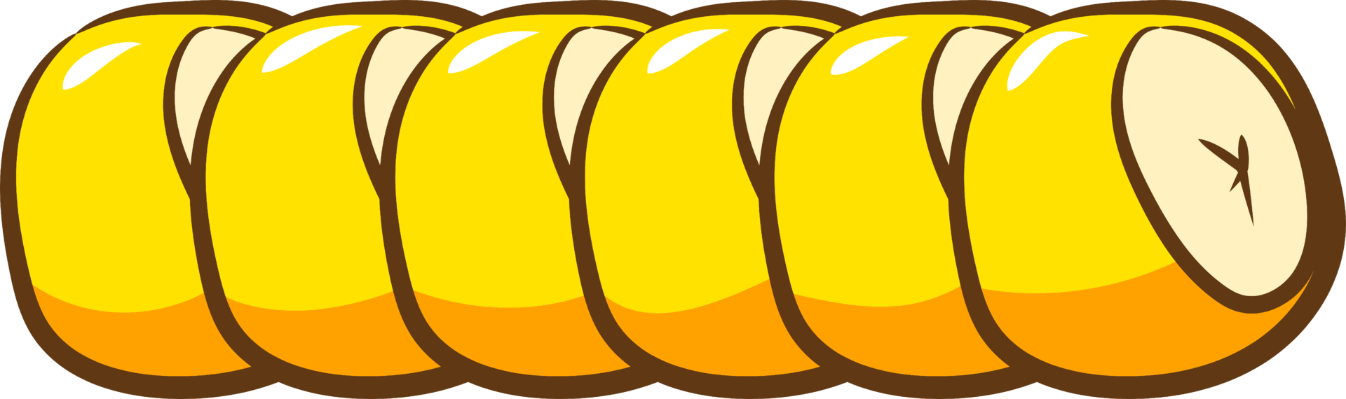 banana png design de clipart gráfico
