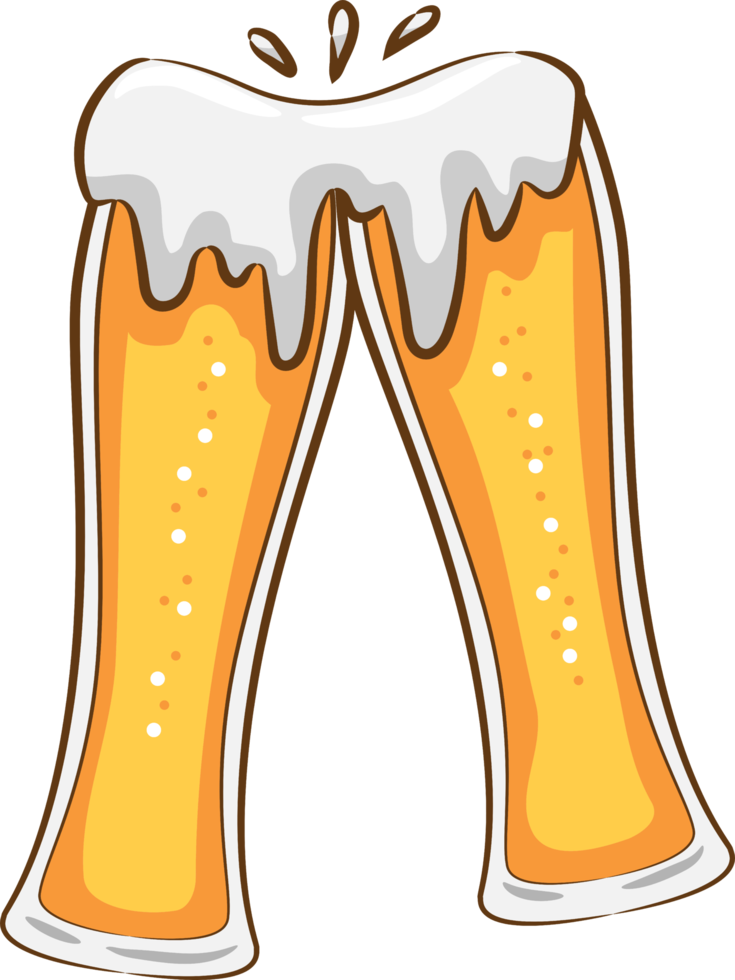 bier mok PNG grafisch clip art ontwerp