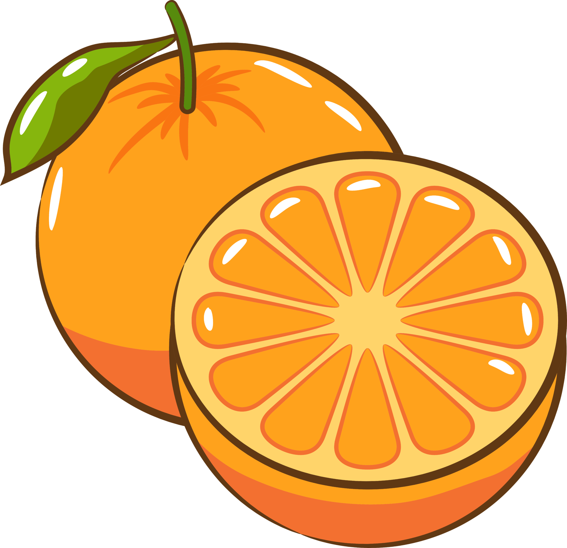 Orange png graphic clipart design 19613299 PNG