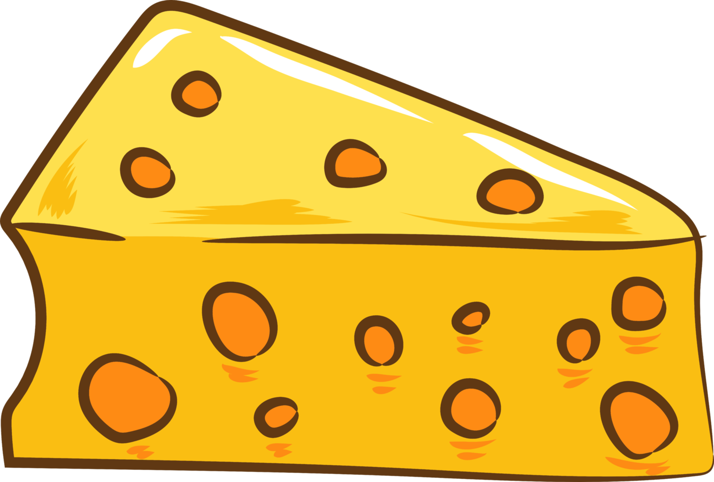 Cheese png graphic clipart design