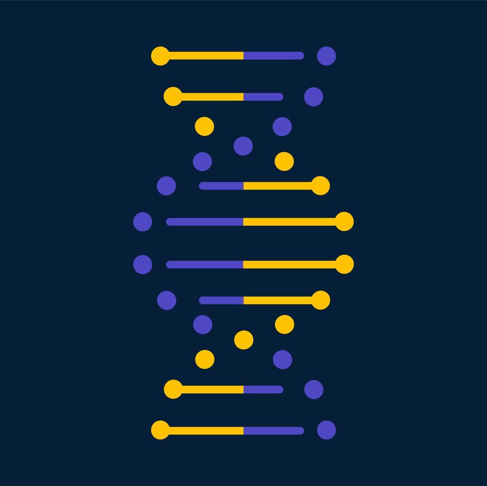 Cell, DNA molecule helix structure human gene code vector
