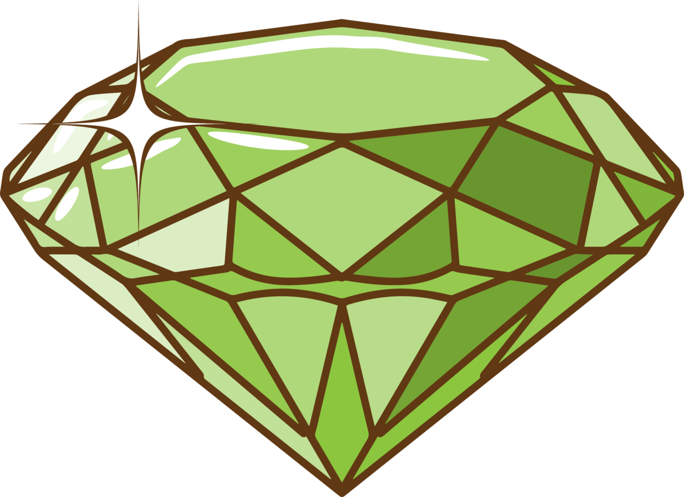 Diamond png graphic clipart design