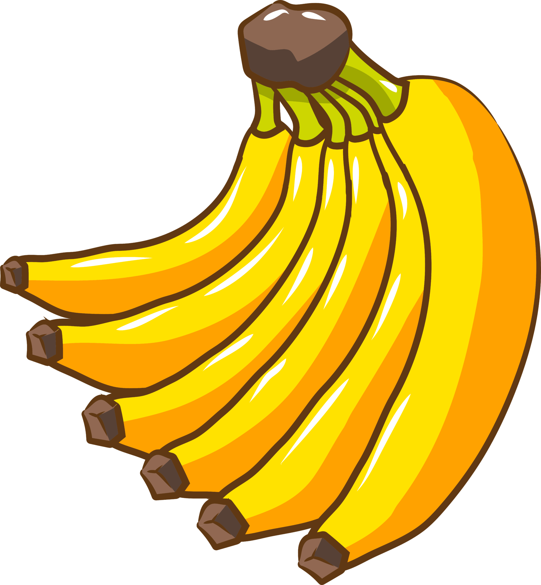 Plátano Png PNG para descargar gratis