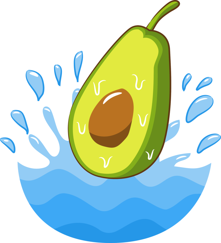 avocado png grafico clipart design