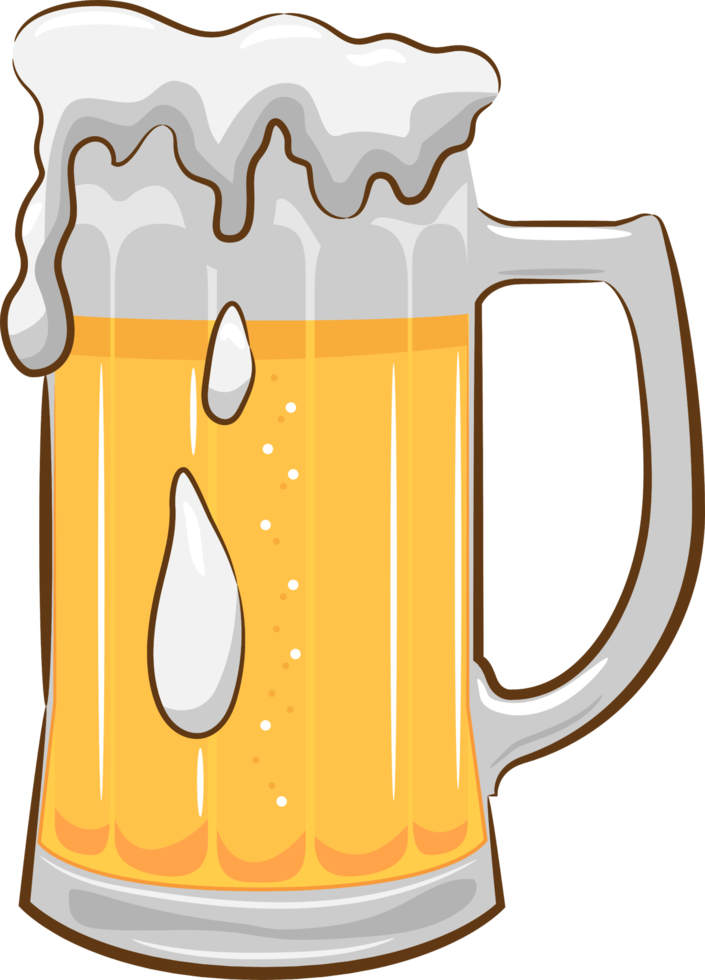 bierkrug png grafik clipart design