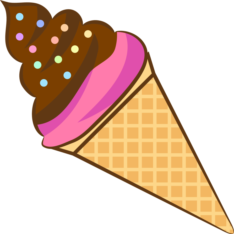 Ice cream png graphic clipart design