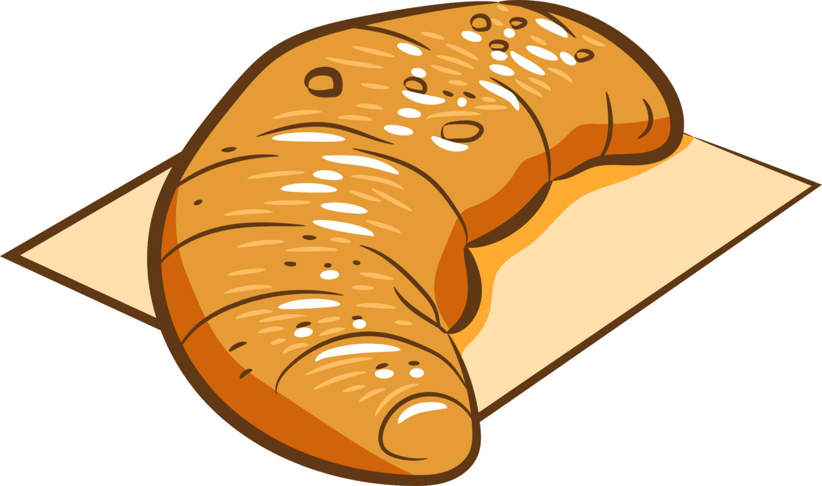 brioche png grafico clipart design